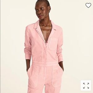J.Crew Foundry garment-dyed corduroy coverall jumpsuit